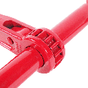 Ratchet Chain Binder for 5/16" - 3/8" Chains – 5,400 lbs WLL – Grade 70 & 80 Compatible – Heavy Duty Red Steel