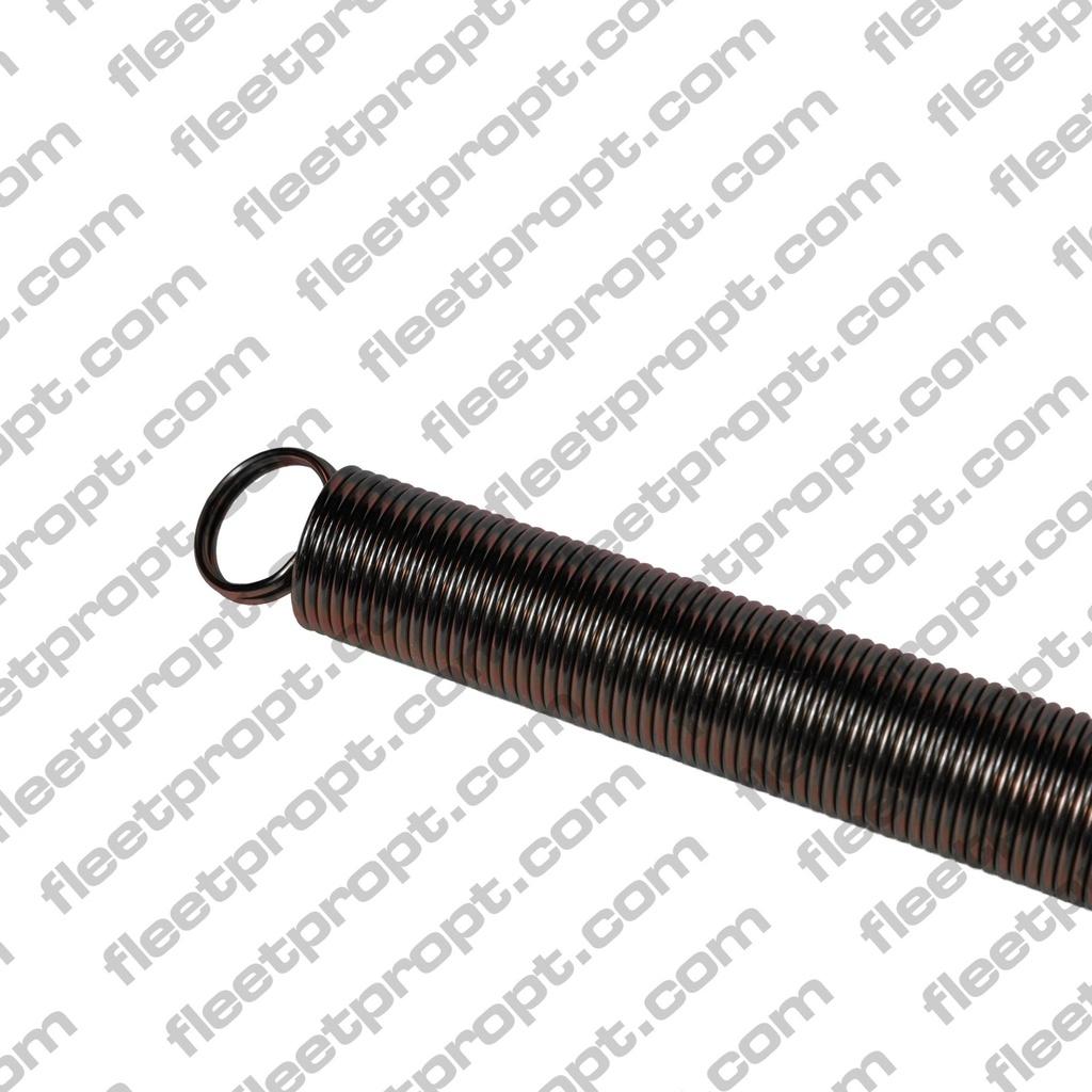 Air Line Tender Spring Kit 16" Heavy-Duty – Fleet Pro Carbon Steel with 3-Hole Clamp