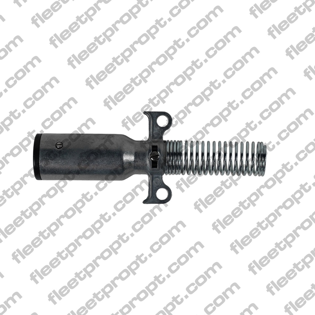 7-Way Trailer Plug – Heavy-Duty SAE J560 Die-Cast Zinc with Spring Guard