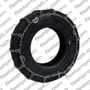 Winter Tire Chains (Set of 2) – Fits 295/75R22.5, 11R22.5 – DOT Approved Cam Twist Link