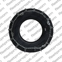 Winter Tire Chains (Set of 2) – Fits 295/75R22.5, 11R22.5 – DOT Approved Cam Twist Link