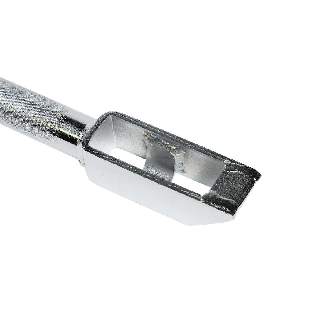 Chrome Combination Winch Bar 40" - Dual-Purpose Carbon Steel Tightening Tool
