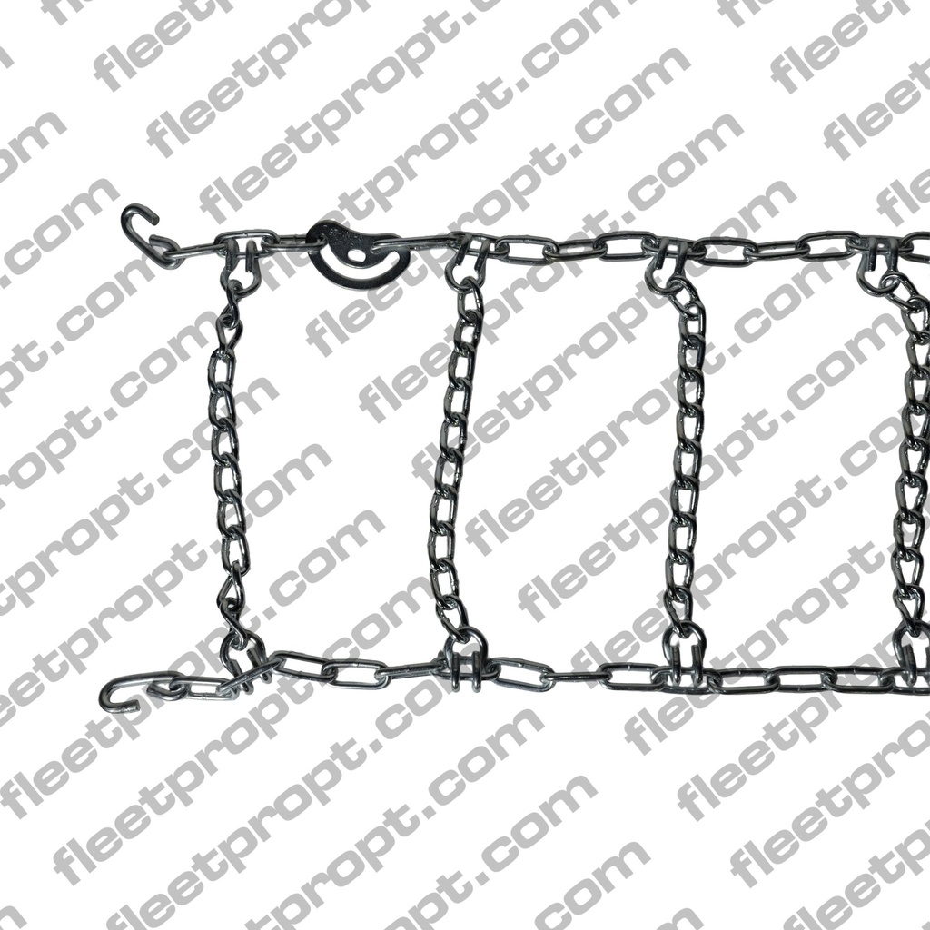 Winter Tire Chains (Set of 2) – Fits 295/75R22.5, 11R22.5 – DOT Approved Cam Twist Link