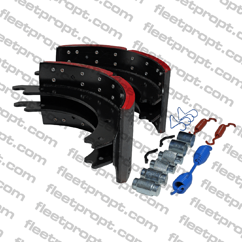 4707Q Brake Shoe Kit – 16.5" x 7" Q-Plus Style – Complete Hardware Included