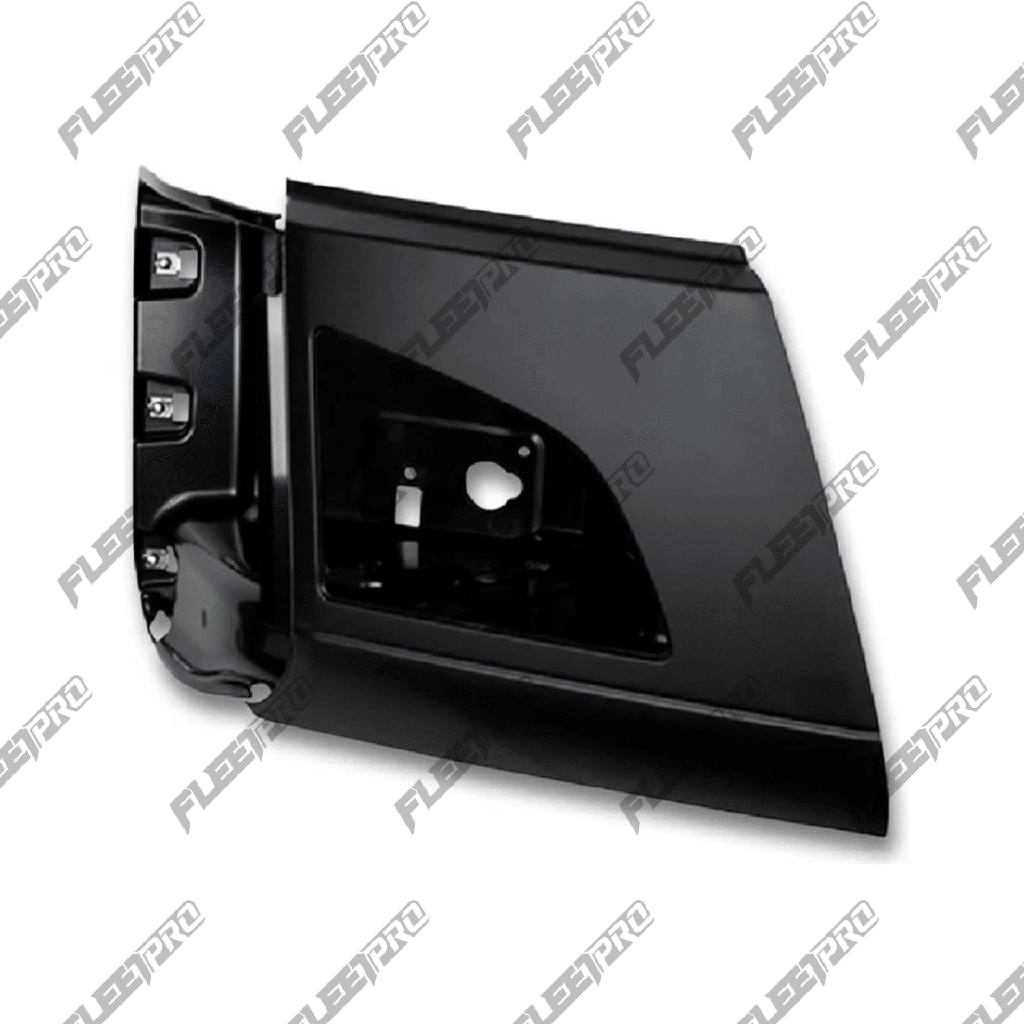 Volvo VNL RH Bumper Corner (2018-2025) - Primed with Fog Light Cutout - Replaces 82750070