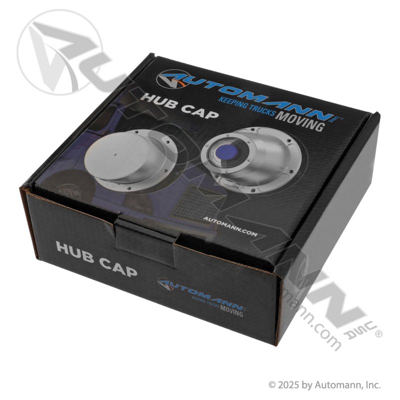 6 Hole Trailer Hub Cap – 5.500" Bolt Circle – Universal Fit – Replaces Stemco 340-4046