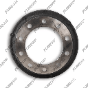 16.5 x 7 Brake Drum – 10 Hole Outboard Mount – 112 lbs – Replaces Gunite 3600AX