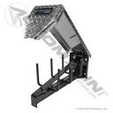 24 Inch Tire Chain Carrier – Steel Body with Aluminum Diamond Plate Cover – 300lb Capacity – Automann 573.TCC1024