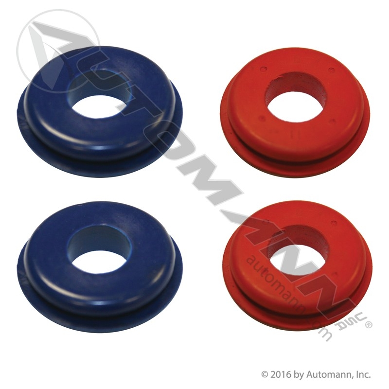 [179.1012K] Gladhand Seal Kit Poly, 2 Red + 2 Blue