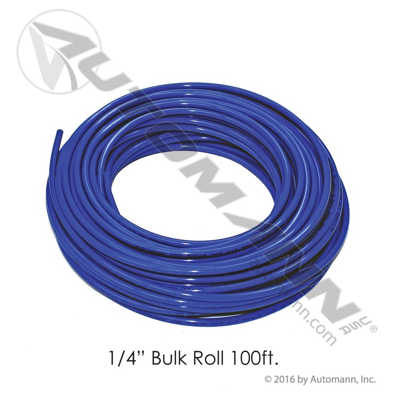 [177.5004B] Nylon Tubing 1/4in OD X 100FT Blue