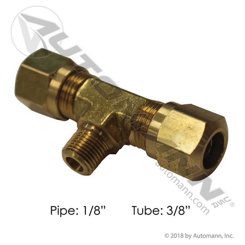 [177.14726A] Male Branch Tee DOT 3/8IN x 1/8NPT