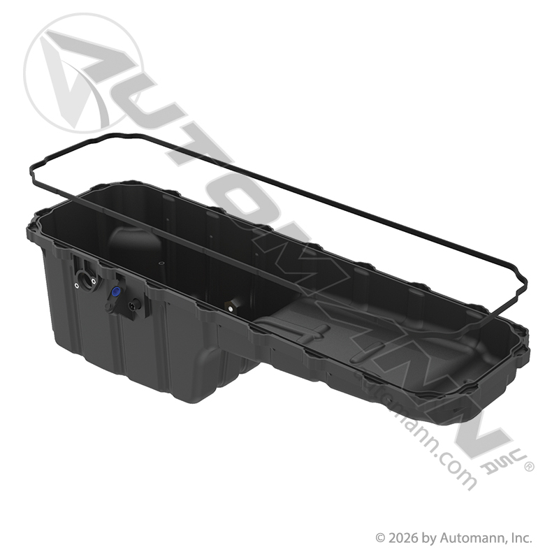 [802.90201] Oil Pan Mack MP8 / Volvo D13, Front Sump 21 Qt