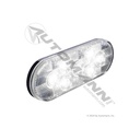 Back-Up Light LED 6in Oval 7-Diode, Grommet Mount