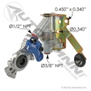 Gladhand Service Blue, Pivoting with 3/8in Rear Port