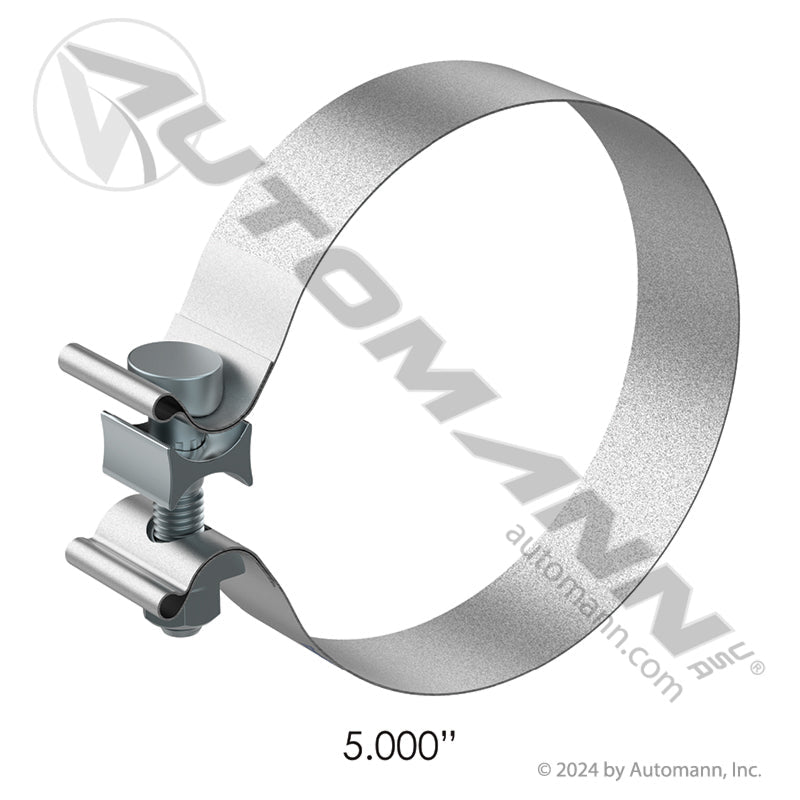 [562.U3705A-T] Torca Band Clamp 5in ALZ, 1.25in Wide (AccuSeal)