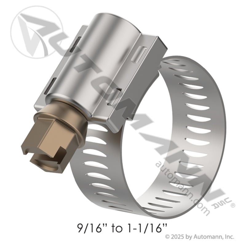 [561.20010-B] Breeze Hose Clamp #10, 0.56-1.06in, 300 SS