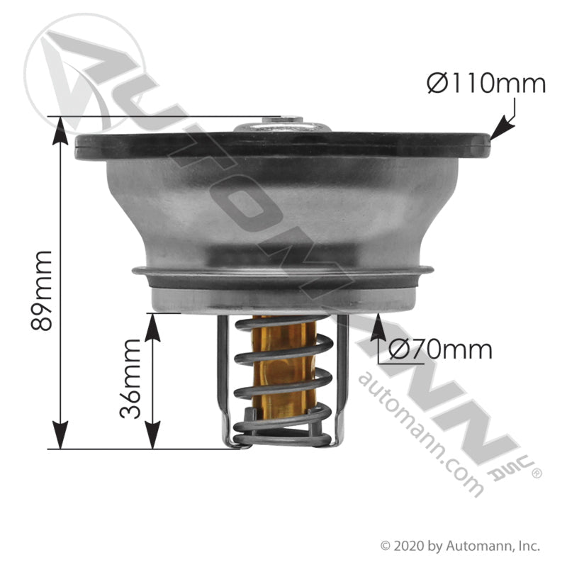 [840.TH622639MA] Mahle Thermostat Mack MP7/MP8, Volvo D11/D13