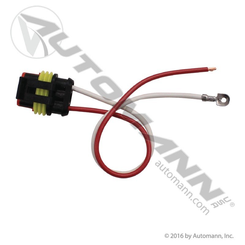 [571.PT106] Pigtail 2-Wire Triple Seal Plug, 6.25in Leads (Truck-Lite 94759)