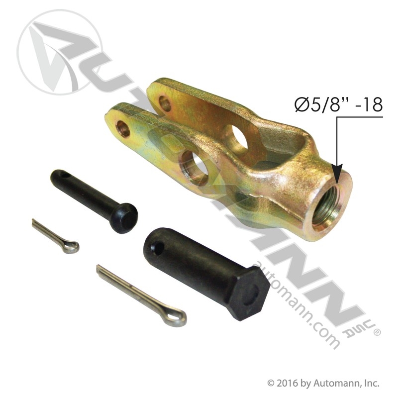 [179.YK5005] Clevis Kit Meritor Type 5/8in-18, 1.375in Pin C-to-C