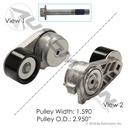 Continental Elite Tensioner Assembly Mack MP7 / Volvo VNL VNR