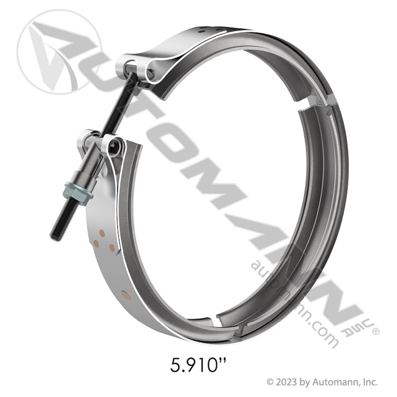 [561.29591-B] RG Ray V-Band Clamp 5.91in, Cummins ISX / Paccar MX-13