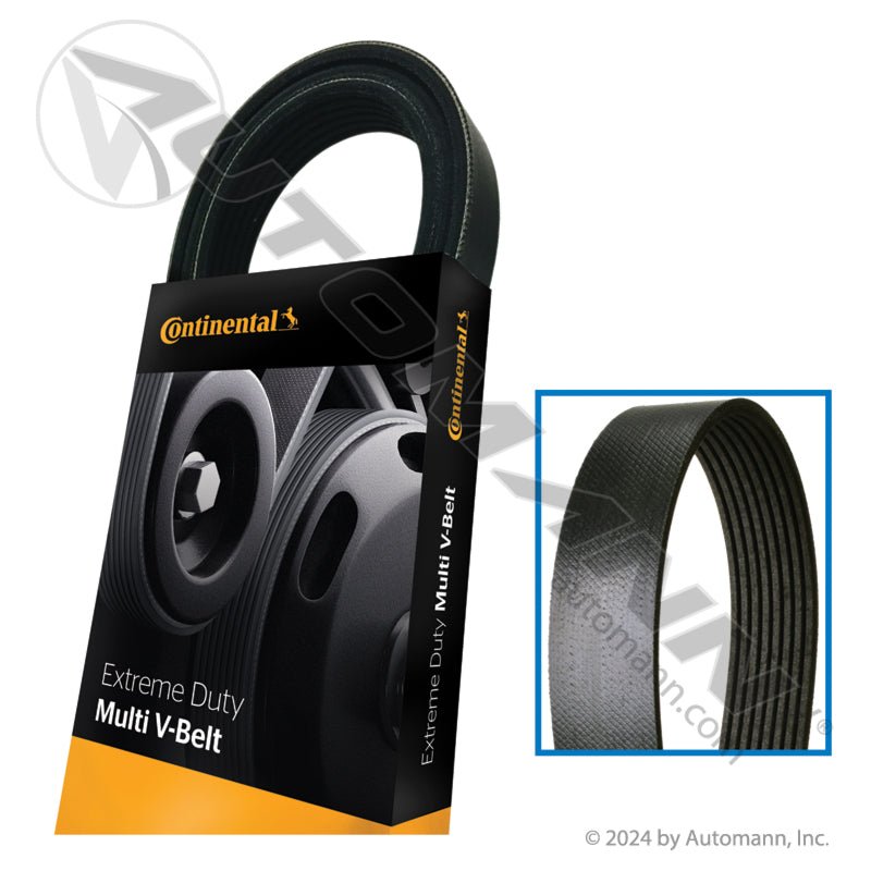 [815.4080630X] Continental Extreme Poly-V Belt 8-Rib 63in, Mack/Volvo