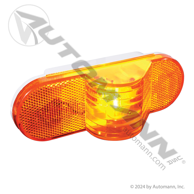 [571.LG601A] Turn Signal Incandescent 6in Oval Midship Amber, Sealed
