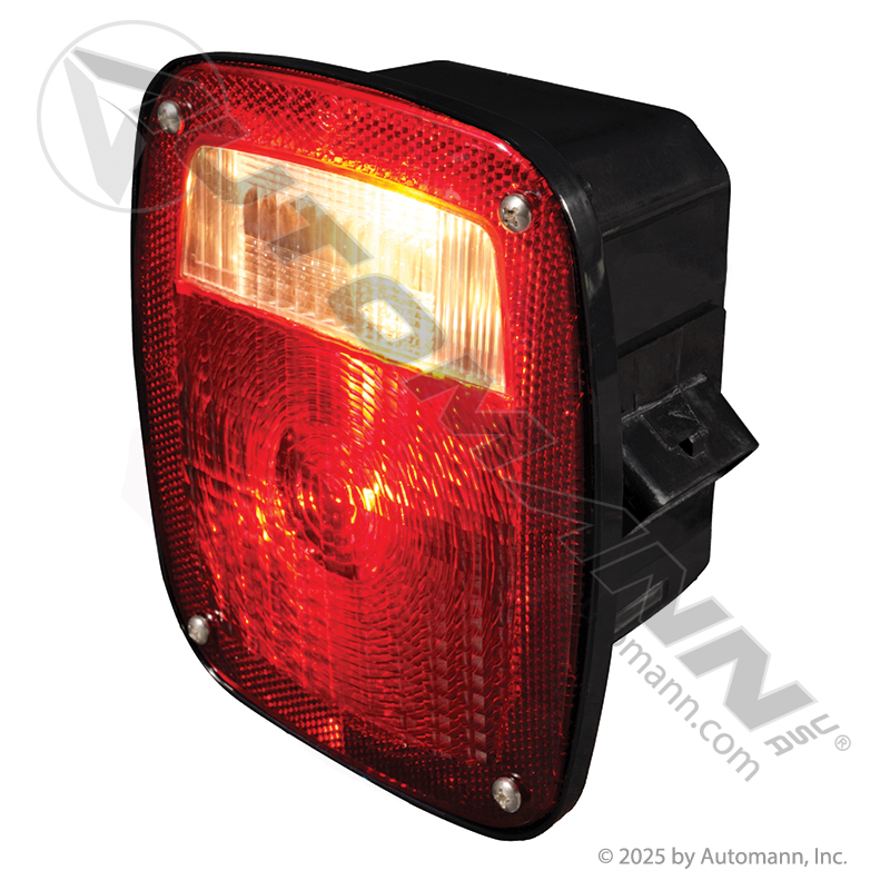 [571.LG505R] S/T/T Box Light LH Metri-Pack, Red/Clear Lens, 3-Stud