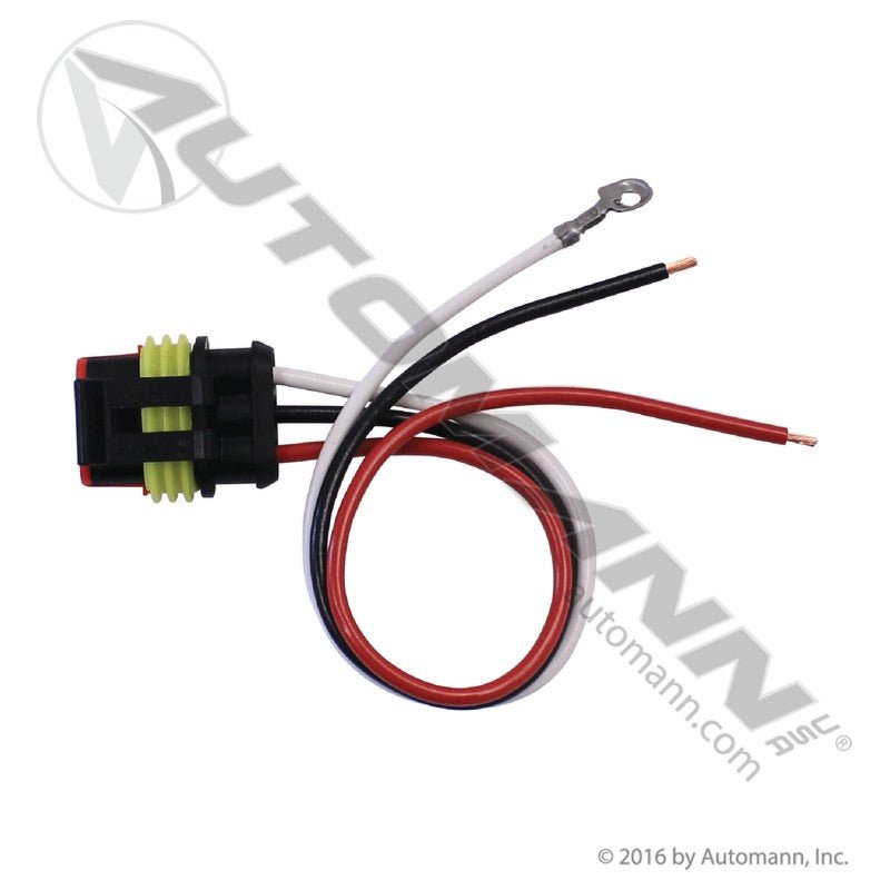 Pigtail 3-Wire Weathertight, Fit 'N Forget Type, 6.25in Leads