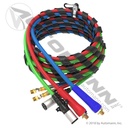 Airpower 3-in-1 Air & Electrical Line 15ft, Red/Blue Hoses