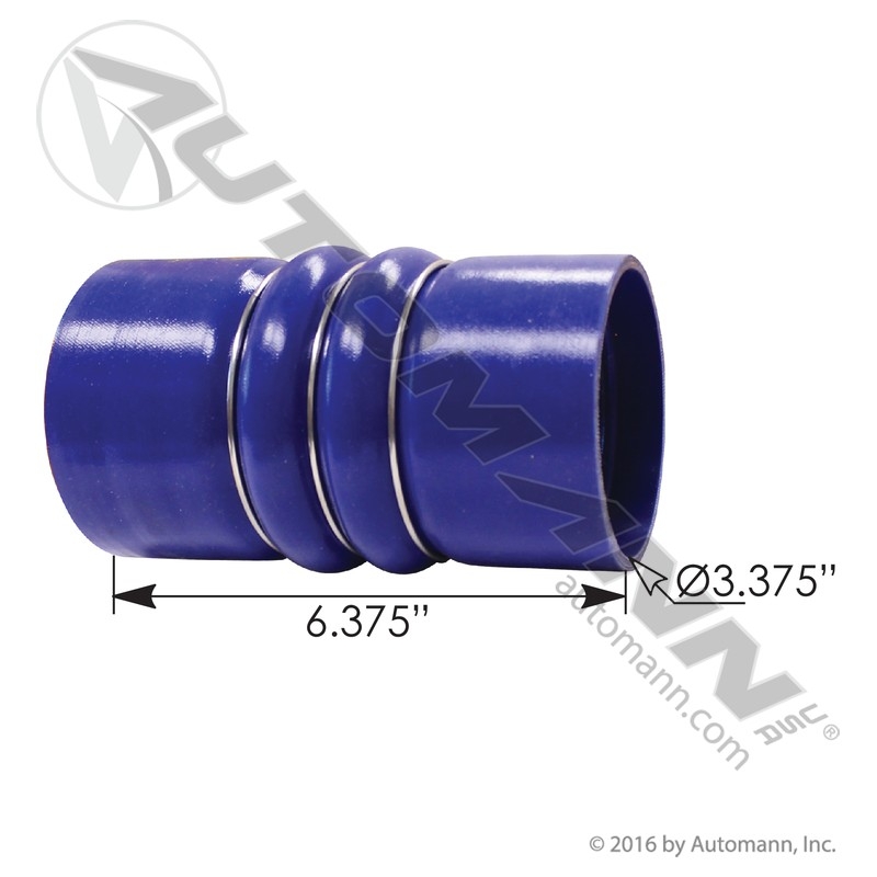 [561.62690] CAC Hose Cold Side Mack/Volvo, 3.37 x 6.37in Poly