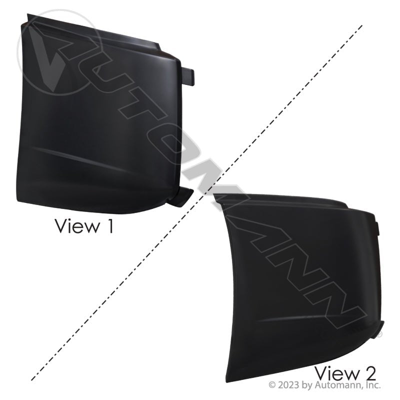 [564.96087] Corner Bumper Cover RH Volvo VNL 2018-2024, No Fog