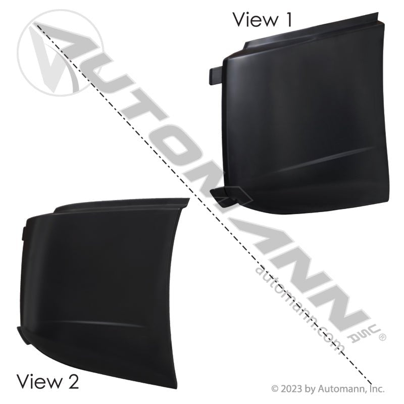 [564.96086] Corner Bumper Cover LH Volvo VNL 2018-2024, No Fog