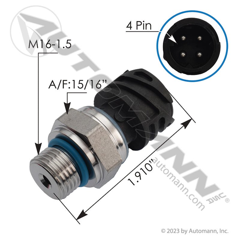 [577.96519OE] Oil Pressure Sensor Volvo D11/D13, Mack MP7/MP8