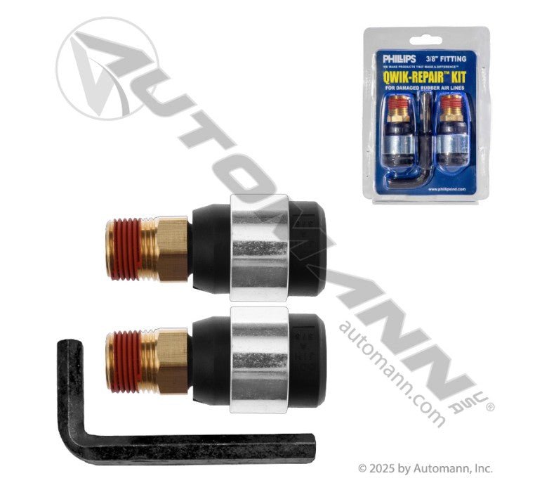 [PHI12-052] Air Brake Hose 3/8in QWIK-REPAIR Kit
