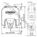 Econoride Air Spring 9759 Freightliner (Firestone 9759)