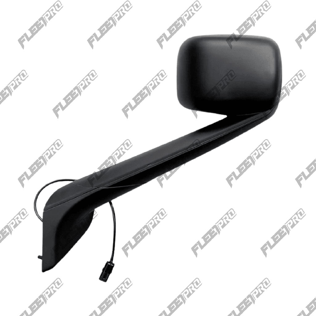 [563.46091] Hood Mount Mirror LH Black Freightliner