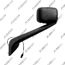 Hood Mount Mirror LH Black, Cascadia P4 2018-2024, Heated