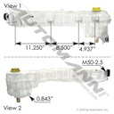 Coolant Reservoir Freightliner Cascadia P4 2018-2024