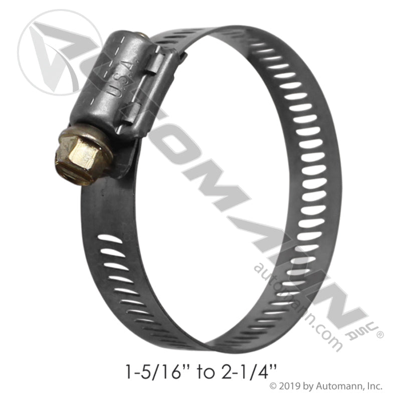[561.20028-B] Breeze Hose Clamp #28, 1.31-2.25in, 300 SS