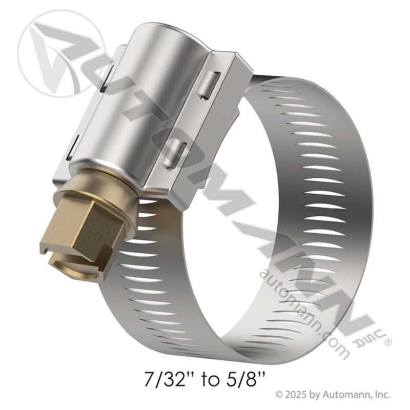 Breeze Mini Hose Clamp #4, 0.22-0.63in, 300 SS