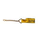 Winch Strap 4in x 30ft with Chain Anchor