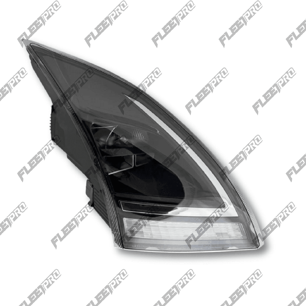 [F-23219-R] 2018-2025 Volvo VNL VNR LED Headlight Passenger Side – Black – Replaces 84751279