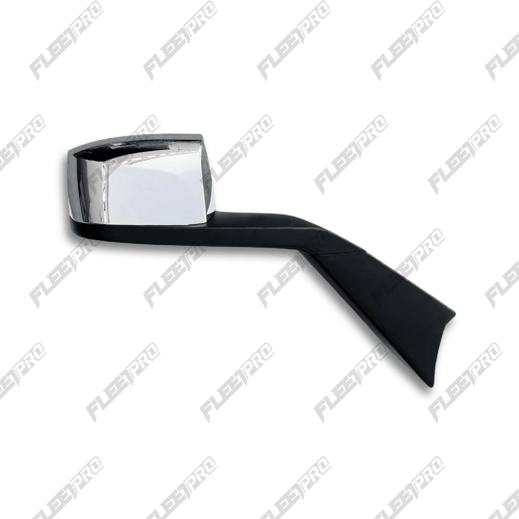 [F-3023A-RS32] Hood Mirror RH Chrome/Black, Heated, Volvo VNL 2018-2025