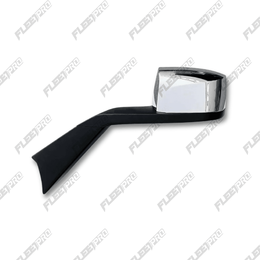 [F-3023A-LS32] LH Hood Mirror, Black arm with Chrome cover,with Heating, W/O Electrical,2019, Volvo New VNL