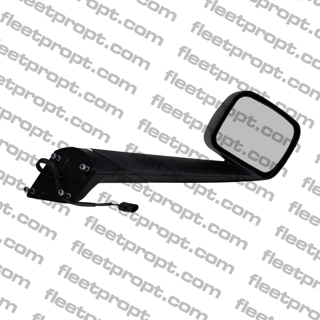 [F-3624-RS32] Hood Mirror RH Black, Heated, Cascadia 2018-2025