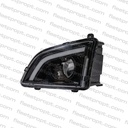 LH Fog Light, LED, Blackout Housing, 2018+, Volvo VNL