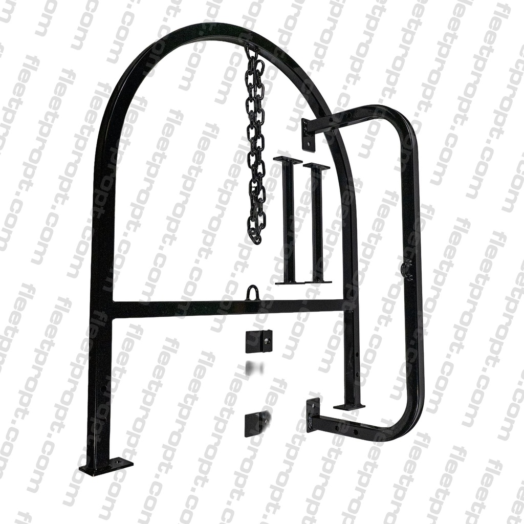 [F-23233] Spare Tire Carrier Rack, Behind-Cab