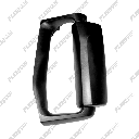 Door Mirror LH Black, Heated Motorized, Volvo VNL 2004-24