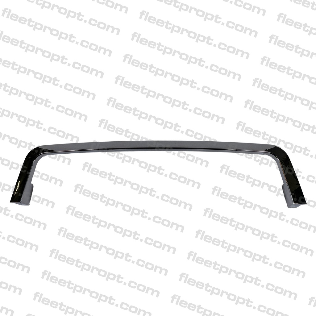 [F-34823] Center Bumper Trim, Chrome, 2018+, Freightliner New Cascadia))